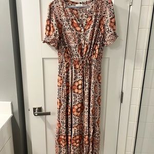 Loft outlet paisley maxi dress
